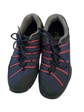 Kuru Chicane Hiking Sneakers Size 10.5 Womens Blue Red Lace Up Walking Shoes